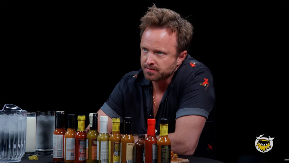 Aaron Pauls Hot Ones é um bom tempo