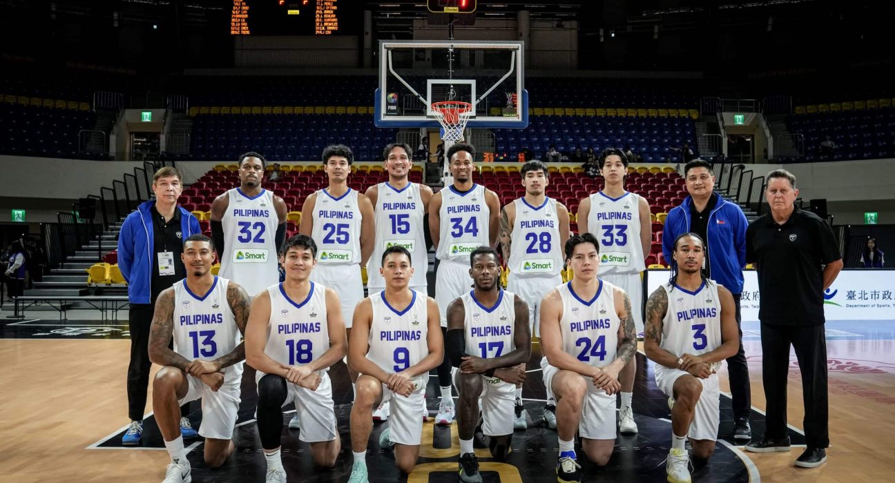 Gilas Pilipinas para abrir a China Taipei contra a campanha da FIBA ​​Asian Cup