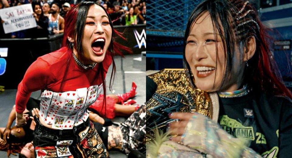 Io Sky está enviando uma mensagem para a estrela da WWE que retorna