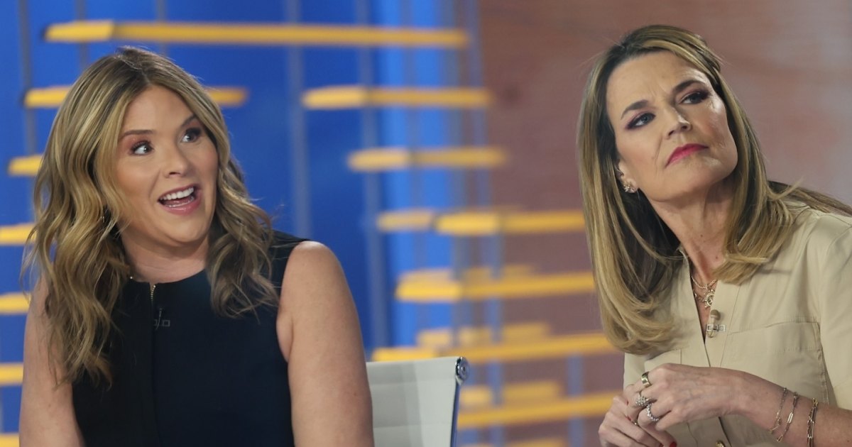 Jenna Bush Hager brinca Savannah é ‘reprimida’ para não dizer ‘sexo’ no ar