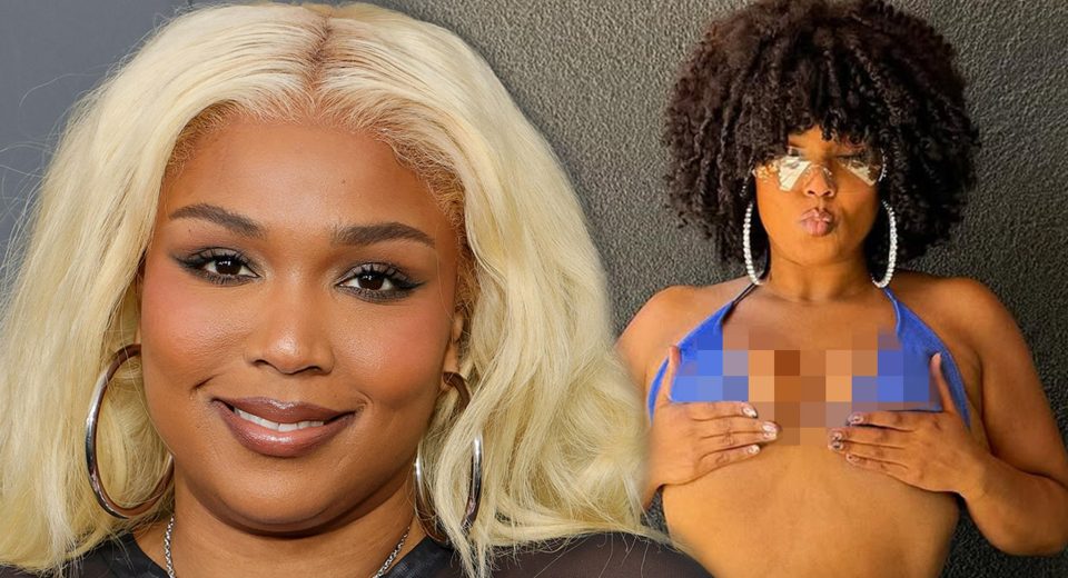 Lizzo Twerx e o vídeo contém um grampo