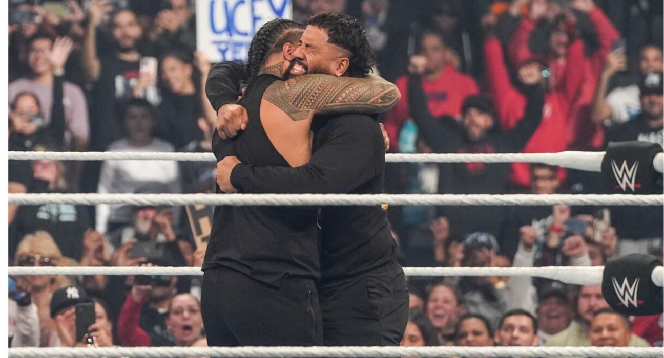 Parabéns pelos superestrelas da WWE Jimmy e Jey Uso!