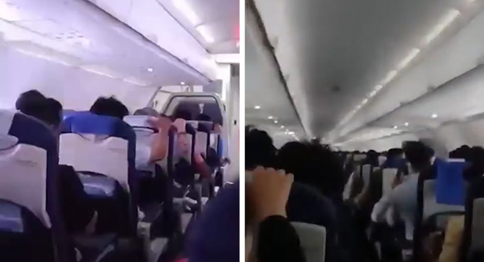 Passageiros de vôo Hail e tempestades, vídeos