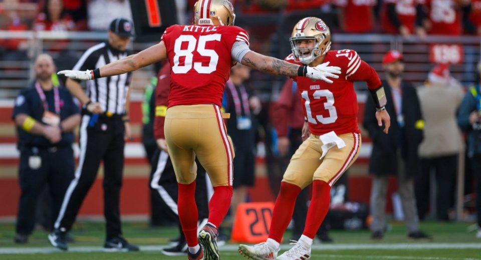 Purdy, Kittle, Warner é a química química dos 49ers depois de estender o contrato