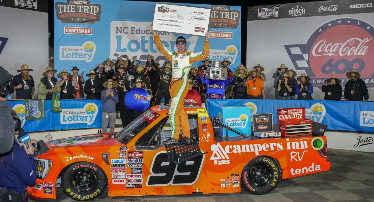 Quem venceu a corrida da NASCAR Truck Series em Charlotte hoje? Resultados completos de 2025 Loteria da educação da Carolina do Norte 200