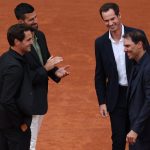 Rafael Nadal tocou a presença de grandes rivais no tributo francês Open
