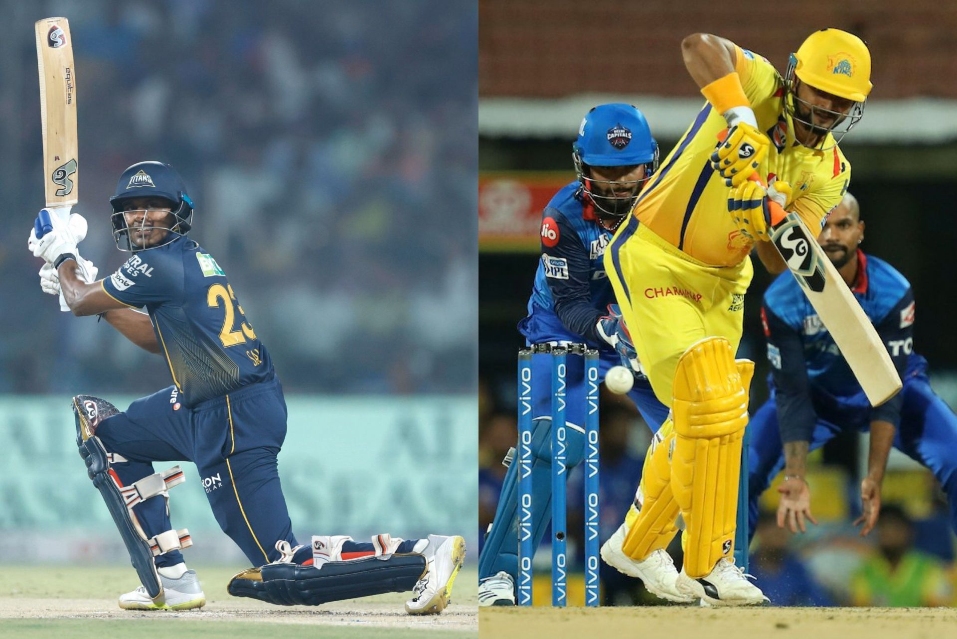 Sai Sudhasan vs Suresh Raina – 37 IPL Match após a comparação de estatísticas