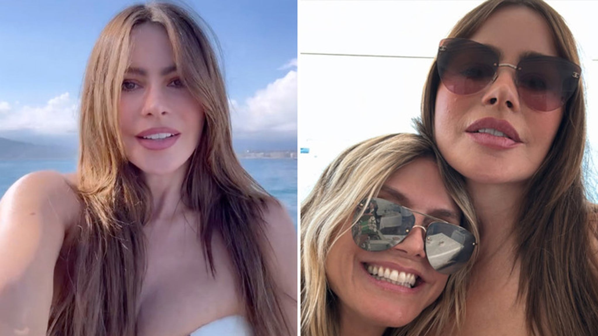 Sofia Vermary se encontrou com Heei Klum na final do Kannel na França