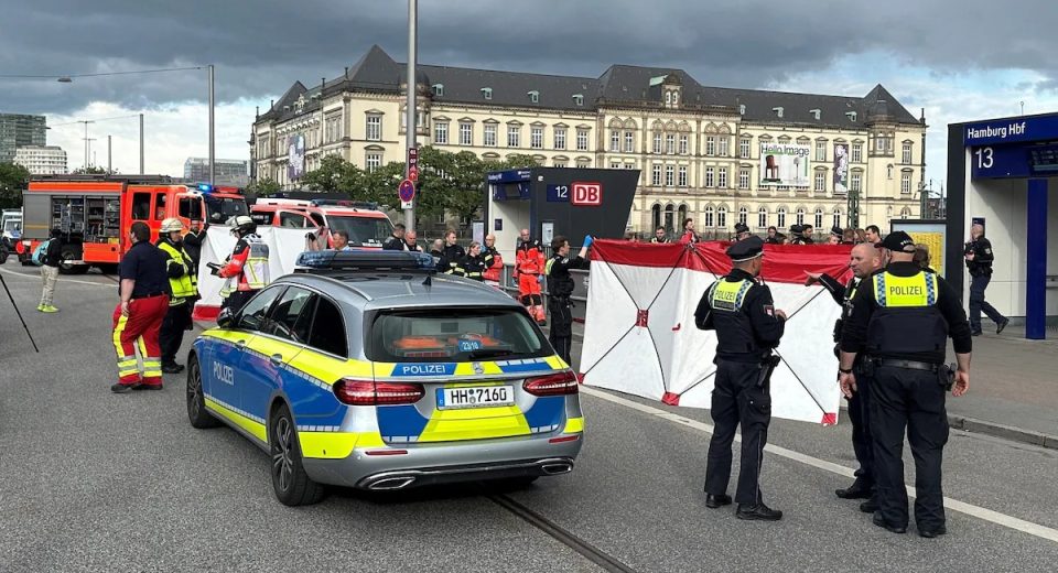Uma mulher de 39 anos presa após um ataque de faca em Hamburgo, Alemanha