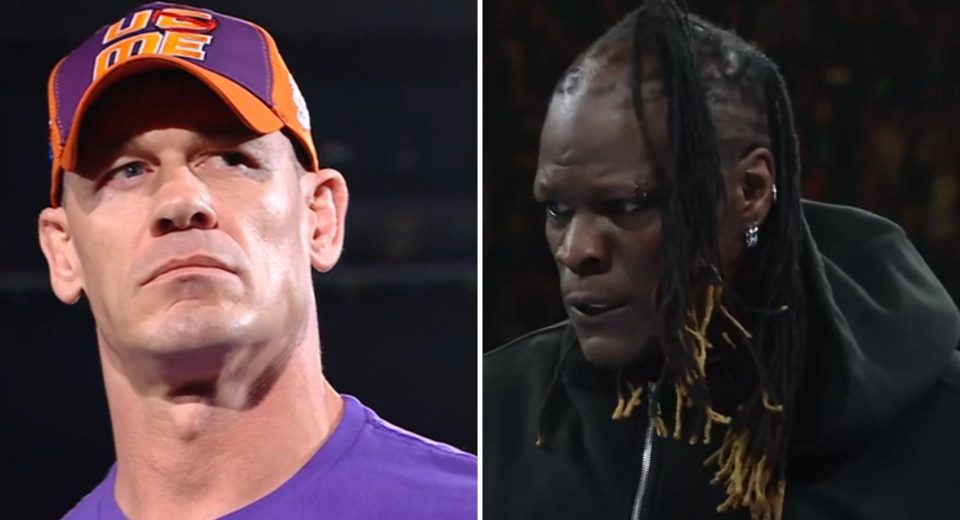 John Cena quebra o silêncio de R-truth com uma interpretação brutal do WWE RAW