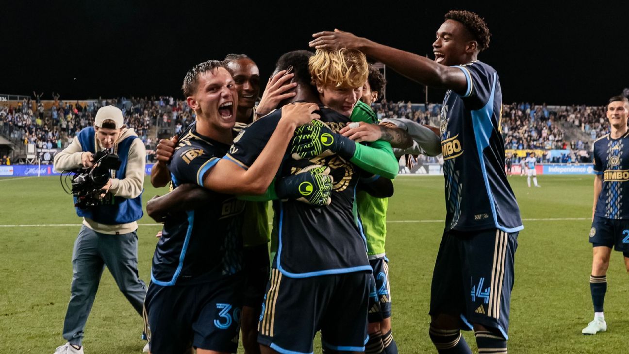 MLS: Philly Win para manter a pressão em Vancouver no topo
