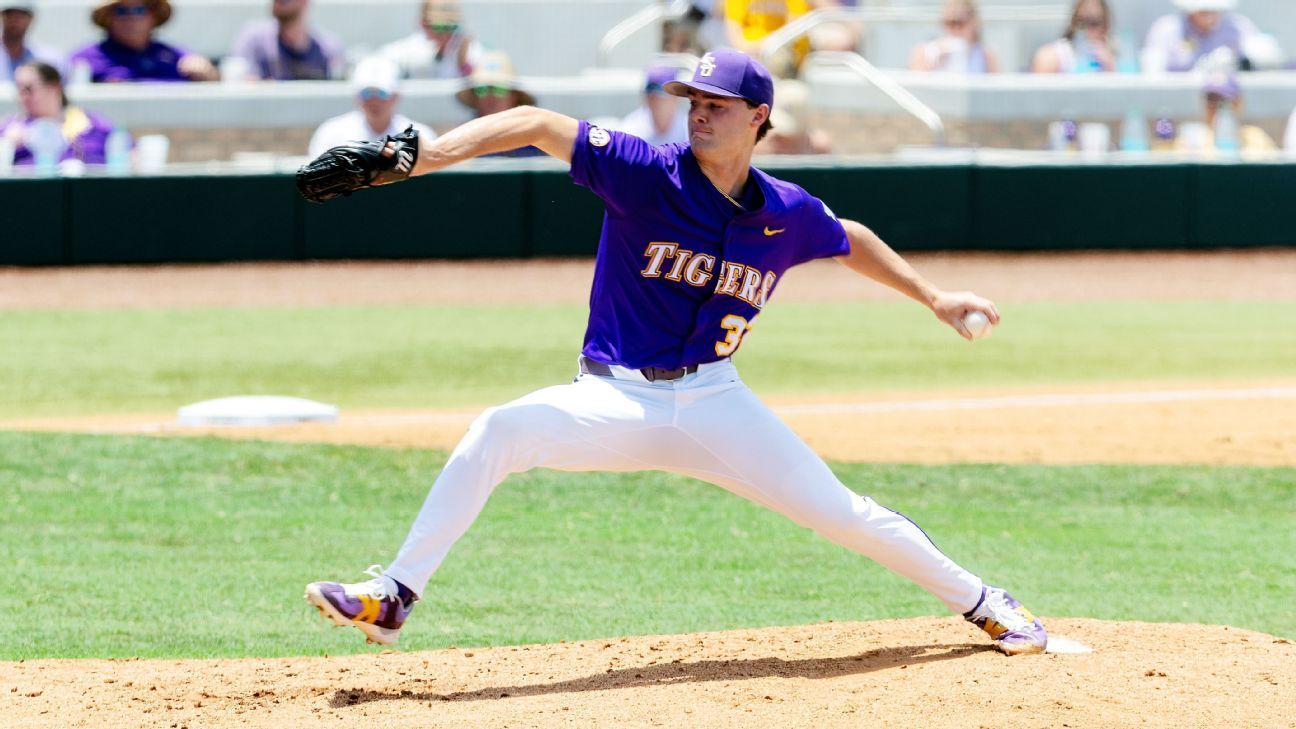 Os 15 rascunhos da primeira rodada da MLB para encontrar o mundo do mundo do mundo dos homens