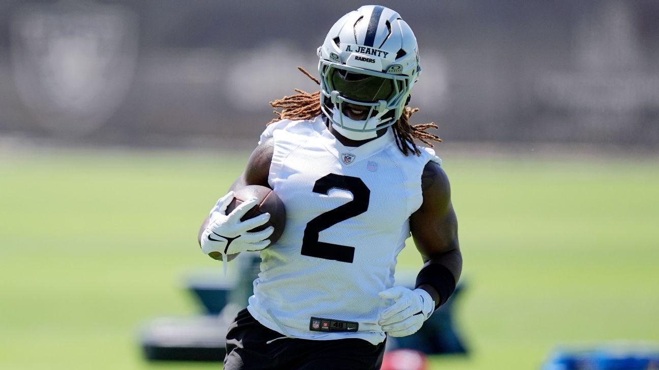 Raiders elogia Jeanty “Condable” para Minicamp